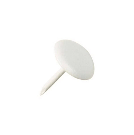 11mm White Enamelled Upholstery Nail – HG21 - Box 1000