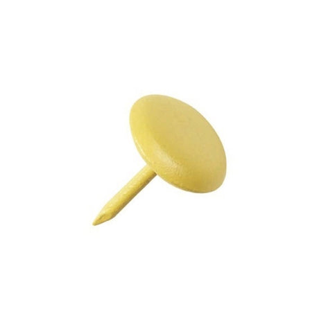 11mm Yellow Enamelled Upholstery Nail – HG22 - Pack 50