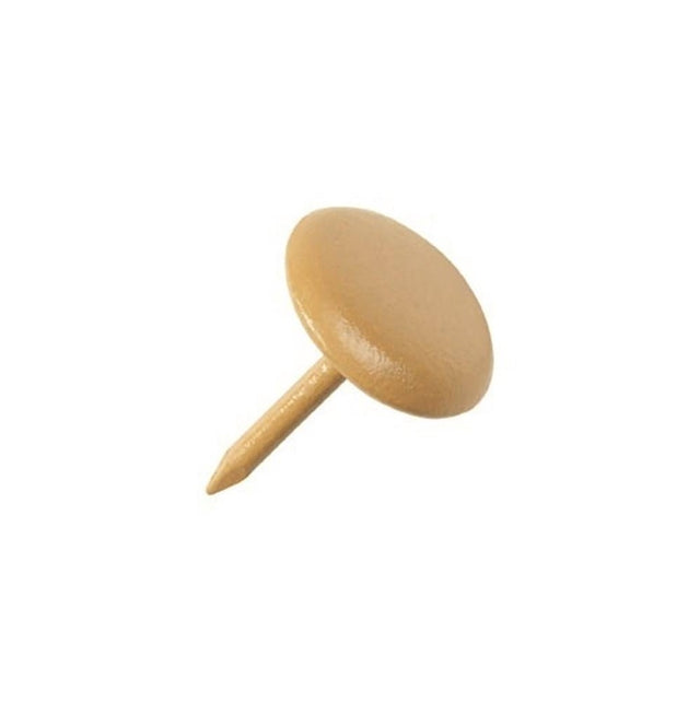 11mm Buff Enamelled Upholstery Nail – HG77 - Pack 50