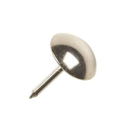 Nickel Plated High Domed Upholstery Nails - 5.5mm - (No.0 nail) - 10mm - Box 2000