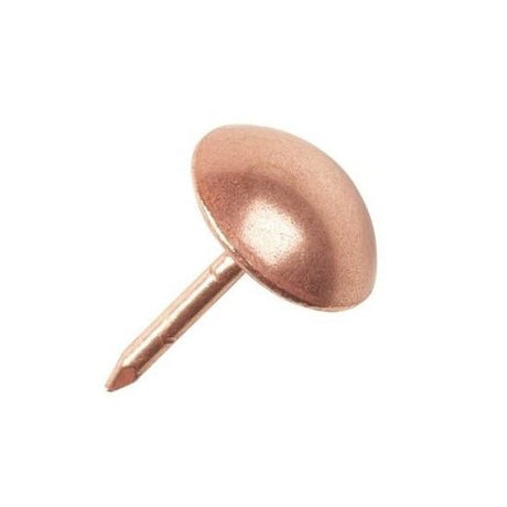 Copper Plated High Domed Upholstery Nails - 10.5mm - (1660 nail) - Bulk Box 25,000