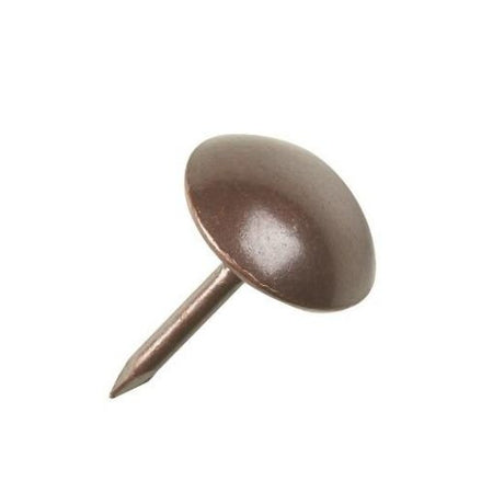 Antique on Steel High Domed Upholstery Nails - 25mm - (499 nail) - 16mm - Pack 25