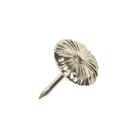 12mm ‘277 Bis’ Decorative Nail – Nickel on Brass - Box 500