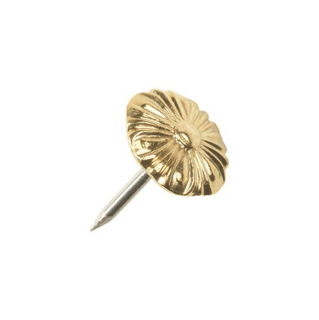 12mm ‘277 Bis’ Decorative Nail – Polished Brass - Pack 50