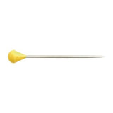 4/0 x 50mm Plastic Headed Upholstery Pin – Yellow