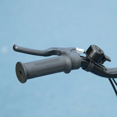 HOMCOM Foldable Electric Scooter, with LED Headlights, for Ages 7-14 Years, Blue