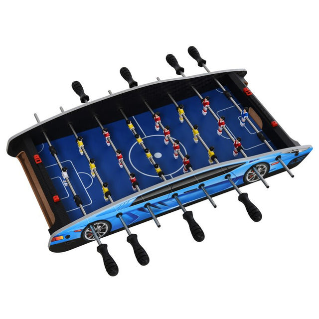 HOMCOM 29 Inch Mini Tabletop Football Foosball Gaming Table  Play Fun Game Toy 74.5L x 36.1W x 12H CM