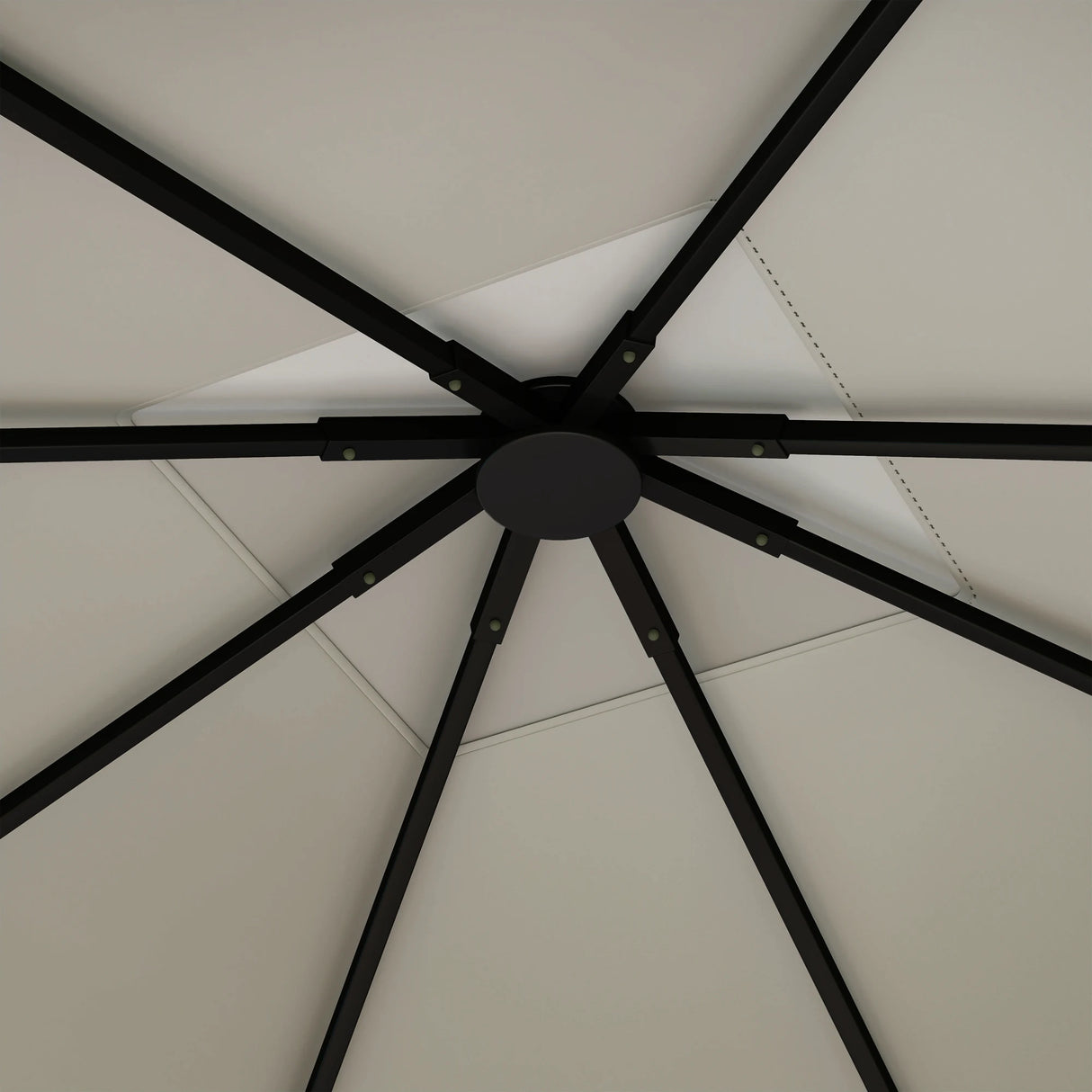 Outsunny 3 x 3(m) Gazebo Canopy Replacement, for 01-0867 - Light Grey