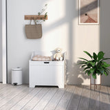 HOMCOM 61L Home Storage Chest - White