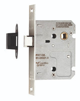 76MM UPRIGHT LATCH - SQUARE - NICKEL PLATED - EACH