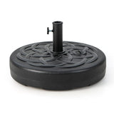 22 Inch Fillable Heavy-Duty Round Patio Umbrella Base Stand