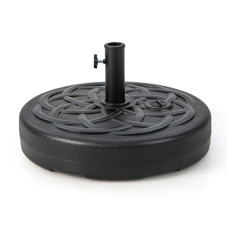 22 Inch Fillable Heavy-Duty Round Patio Umbrella Base Stand