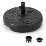 22 Inch Fillable Heavy-Duty Round Patio Umbrella Base Stand
