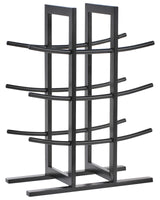 Wine Shelf Black Metal Iron 40 x 30 x 15 cm for Bottles Modern Style Kitchen Dining Room Beliani