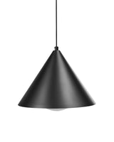 Pendant Lamp Black Metal Iron Hanging Light Modern Lighting Living Room Dining Room Bedroom Beliani
