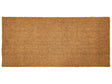 Doormat Natural Coir with Rubber Bottom 55 x 120 cm Anti Slip Decoration Traditional Welcome Mat Beliani