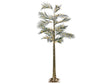 Artificial Palm Tree Gold PE 175 cm Pre-Lit LED Lights Outdoor &amp; Indoor Scandinavian Style Beliani