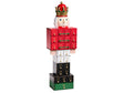 Christmas Decoration Multicolour Wooden 24 Small Drawers Nutcracker Advent Calendar Beliani