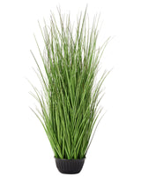 Artificial Potted Plant Green Synthetic Material and Black Plastic Pot 120 cm Decorative Home Accessory Beliani