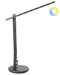 Office Desk Lamp Grey Table Lighting Reading Computer Lamp Adjustable Arm Slide 10-Steps Dimmer Switch Timer Beliani