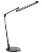 Desk Lamp Black Synthetic Material 3 Temperature Modes Stepless Dimmer Wireless Charger Adjustable Shade Modern Home Office Beliani