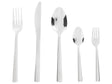 Cutlery Set Silver Stainless Steel 60 Pieces for Every Occasion Knife Spoon Fork Teaspoon Cake Fork Modern Design Beliani