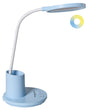 Office Desk Lamp Blue Table Lighting Reading Computer Lamp Adjustable Arm Slide Stepless Dimmer Colour Temperature Beliani