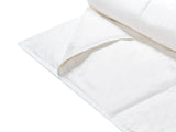 Duvet Japara Cotton Duck Down Filling 200 x 220 cm All-Season Two Layers Double Beliani