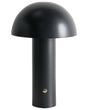 Table Lamp Black LED Wireless Iron Indoor Outdoor Mushroom Modern Beliani