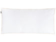 Bed Pillow Triple Compartment  White Duck Feather and Down 40 x 80 cm Premium Cotton Casing Down Surround Pillow Beliani