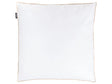 Low Bed Pillow Triple Compartment  White Duck Feather and Down 80 x 80 cm Premium Cotton Casing Down Surround Pillow Beliani