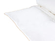 Medium Warm Duvet White Duck Feathers and Down 150 x 200 cm 8 TOG Luxury Natural Fill Spring Summer Beliani