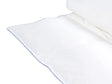 Light Warm Duvet White Duck Feathers and Down 220 x 240 cm 6 TOG Luxury Natural Fill Spring Summer Beliani