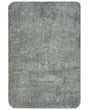 Bath Mat Grey Microfibre 60 x 90 cm Non-Slip Backing Soft Rectangular Bathroom Accessories Beliani