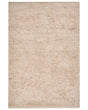 Bath Mat Light Brown Cotton 60 x 90 cm Rectangular Shape Solid Colour Fluffy Bath Rug Bathroom Accessories Modern Design Beliani