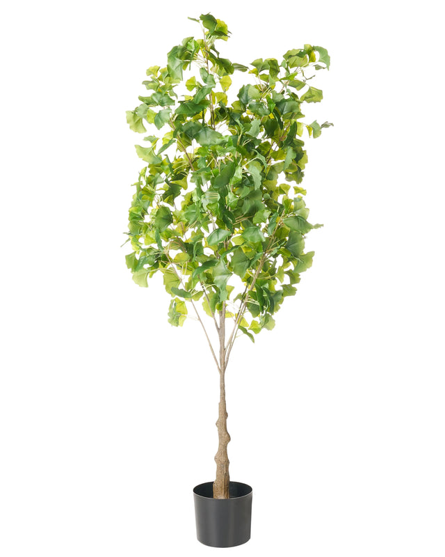 Artifical Potted Plant Green Synthetic Material 150 cm Decorative Fake Imitation Beliani