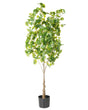 Artifical Potted Plant Green Synthetic Material 150 cm Decorative Fake Imitation Beliani