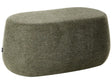 Bench Dark Green Fabric Upholstered Accent Bed Stool Pouffe Living Room Bedroom Beliani