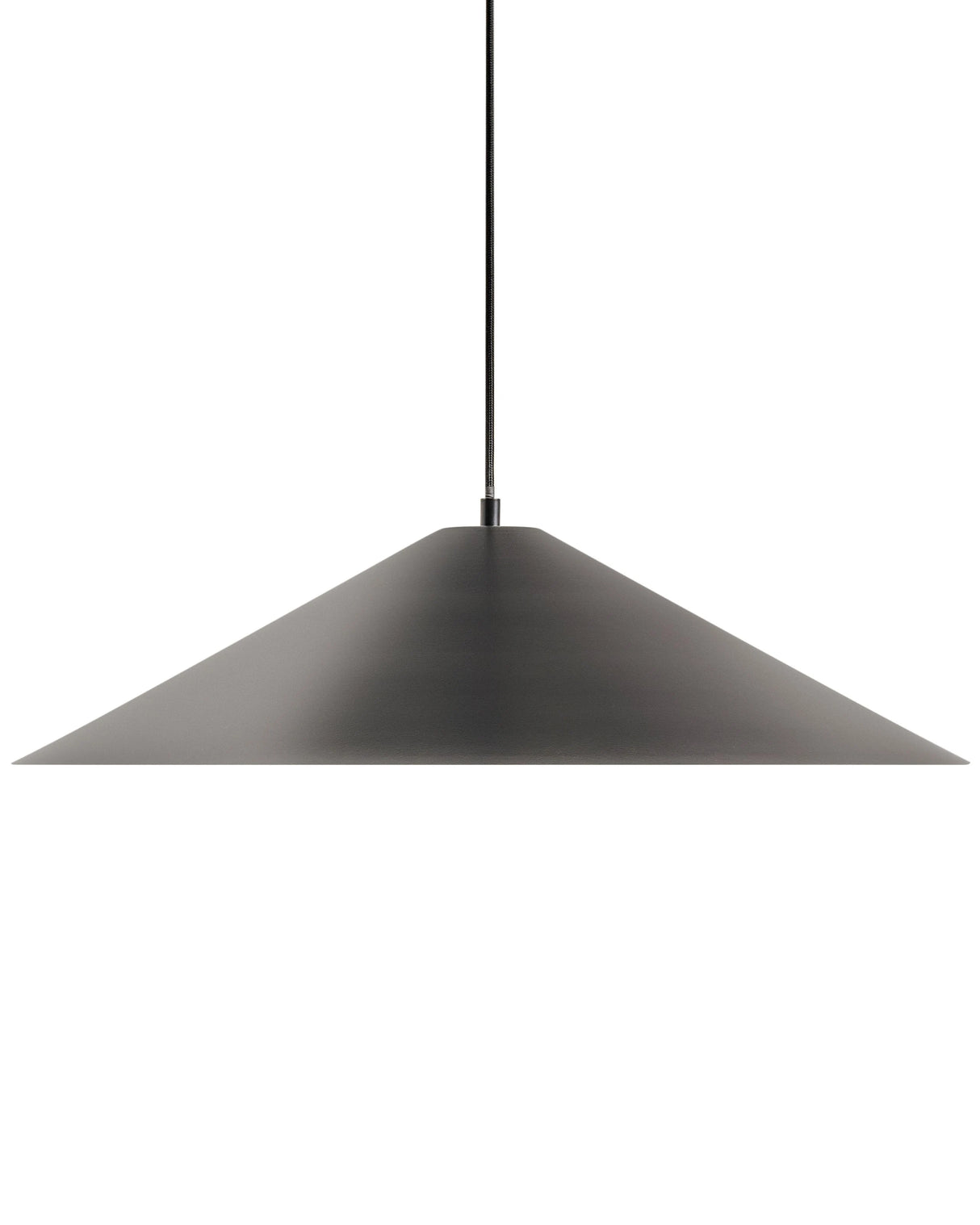Pendant Lamp Black Metal UFO Modern Design Mid Century Style Painted Beliani