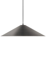Pendant Lamp Black Metal UFO Modern Design Mid Century Style Painted Beliani