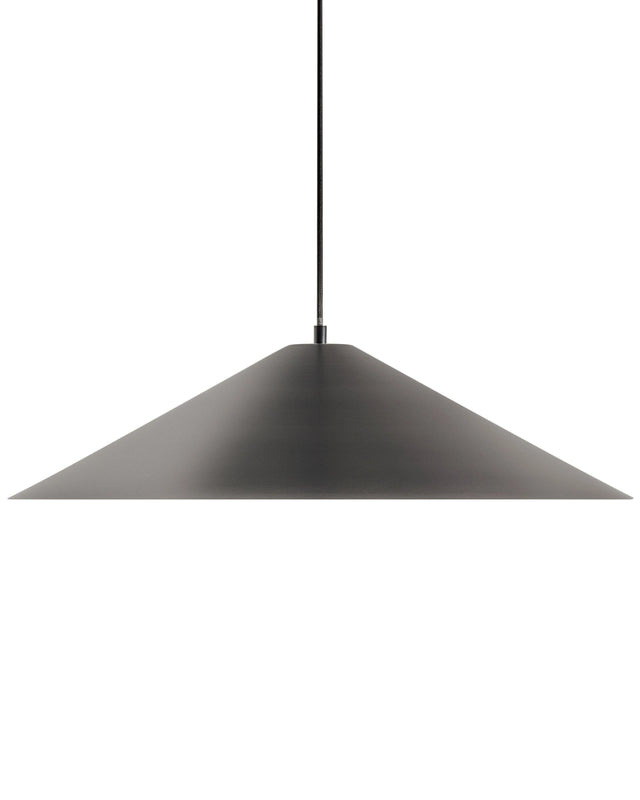 Pendant Lamp Black Metal UFO Modern Design Mid Century Style Painted Beliani
