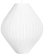 Pendant Hanging Lamp White Fabric Shade Modern Design Living Room Light Beliani