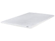 Mattress Topper White Gel Foam Polyester Cover EU Small Double Size Comfort Layer Pad Beliani