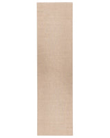 Runner Rug Light Beige Jute 80 x 300 cm Rectangular Braided Rustic Style Hallway Bedroom Beliani