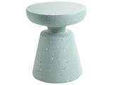 Accent Side Table Green with Terrazzo Effect Magnesium Oxide Fiberglass  45 cm UV Stain Rust Water Wind Resistant Modern Outdoor Living Room Beliani