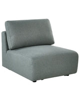 Chair Module Green Fabric 1 Seat Modern Style Beliani