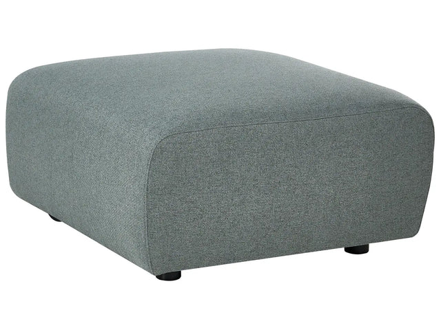 Ottoman Green Fabric Living Room Modern Beliani