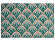 Doormat Green Coir with Anti-Slip Bottom 40 x 60 cm Anti Slip Decoration Welcome Mat Beliani