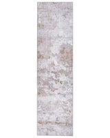 Runner Rug Multicolour Fabric 80 x 300 cm Modern Solid Hallway For Underfloor Heating Anti-Slip Bottom Low-Pile Beliani