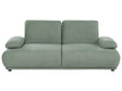 3 Seater Sofa Light Green Fabric Upholstery Water-Repellent Adjustable Backrest &amp; Armrest Wooden Legs Living Room Modern Beliani